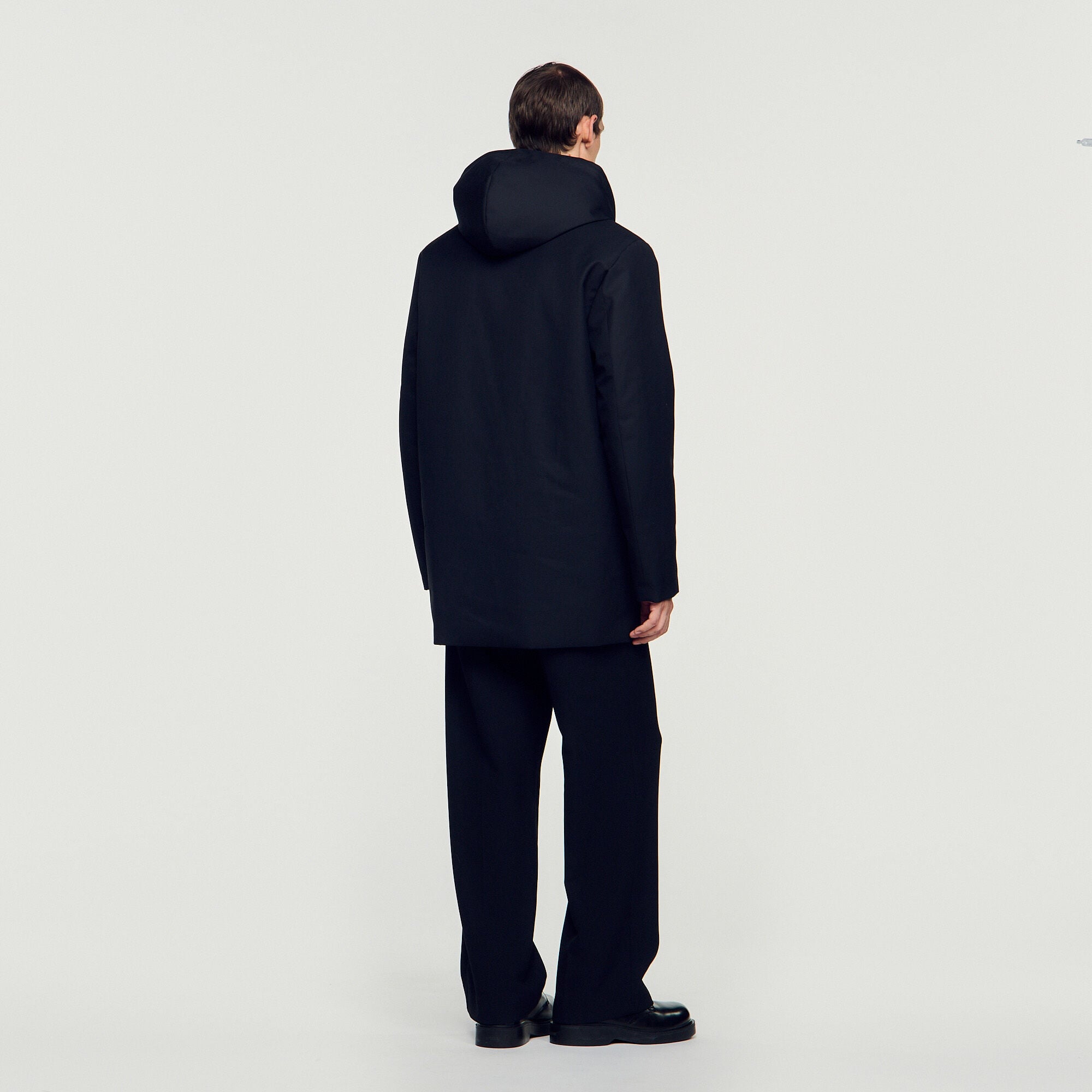 Hooded parka with zip - Men | Sandro