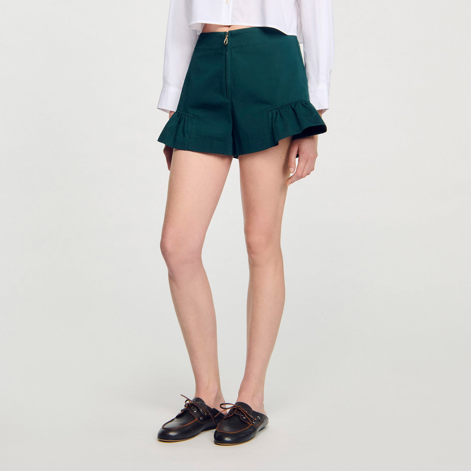 Leather loafers