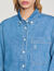 Denim cropped shirt