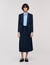 Long pleated skirt