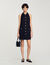 Peter Pan collar short dress