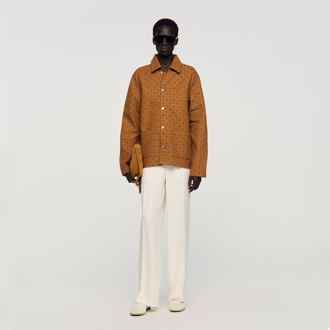 Square Cross denim jacket