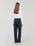 Knit rhinestone-covered trousers