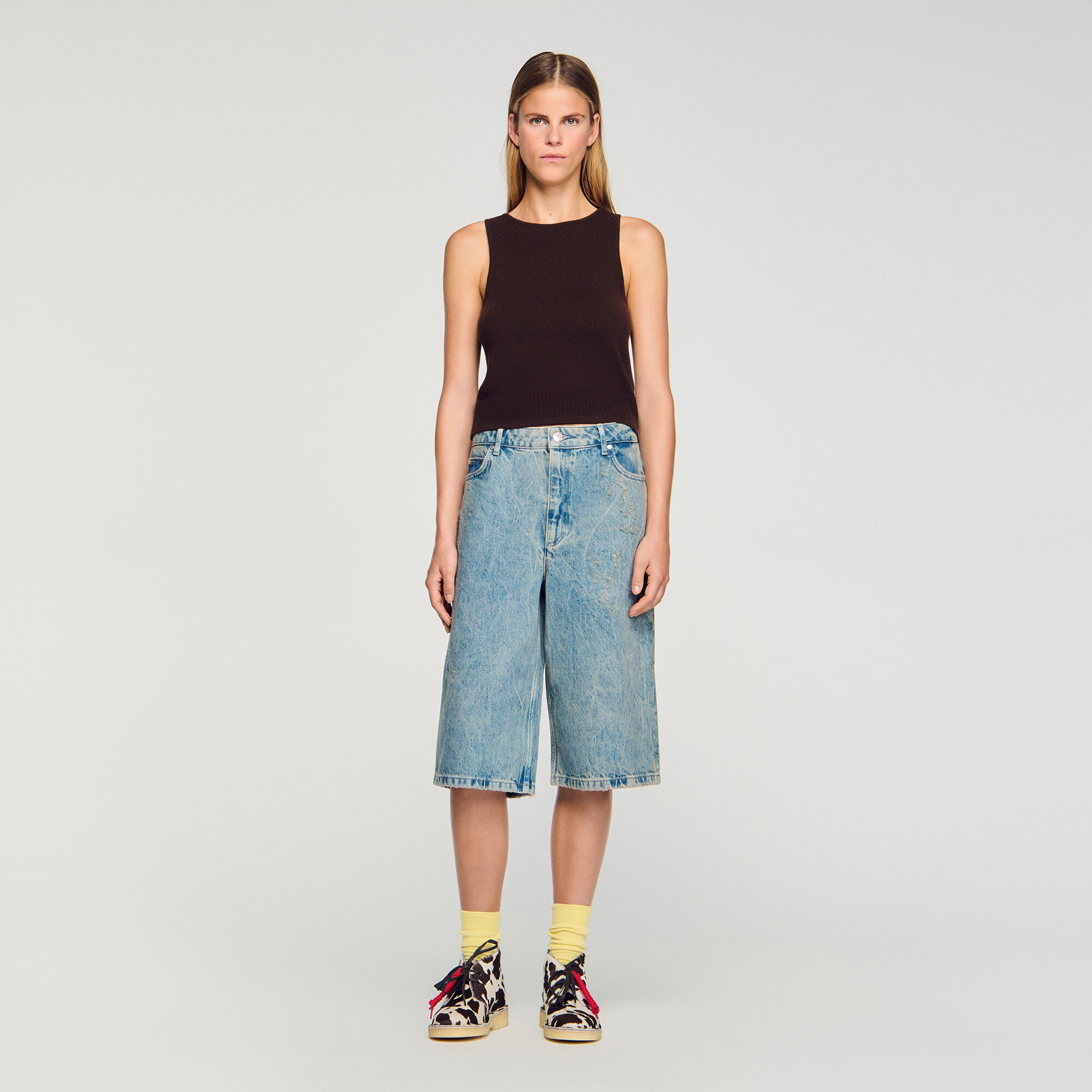 Sleeveless jumper