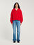 Buttoned neck jumper