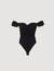 Open-shoulder bodysuit