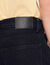 Organic cotton straight-leg jeans