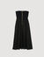 Long bustier dress