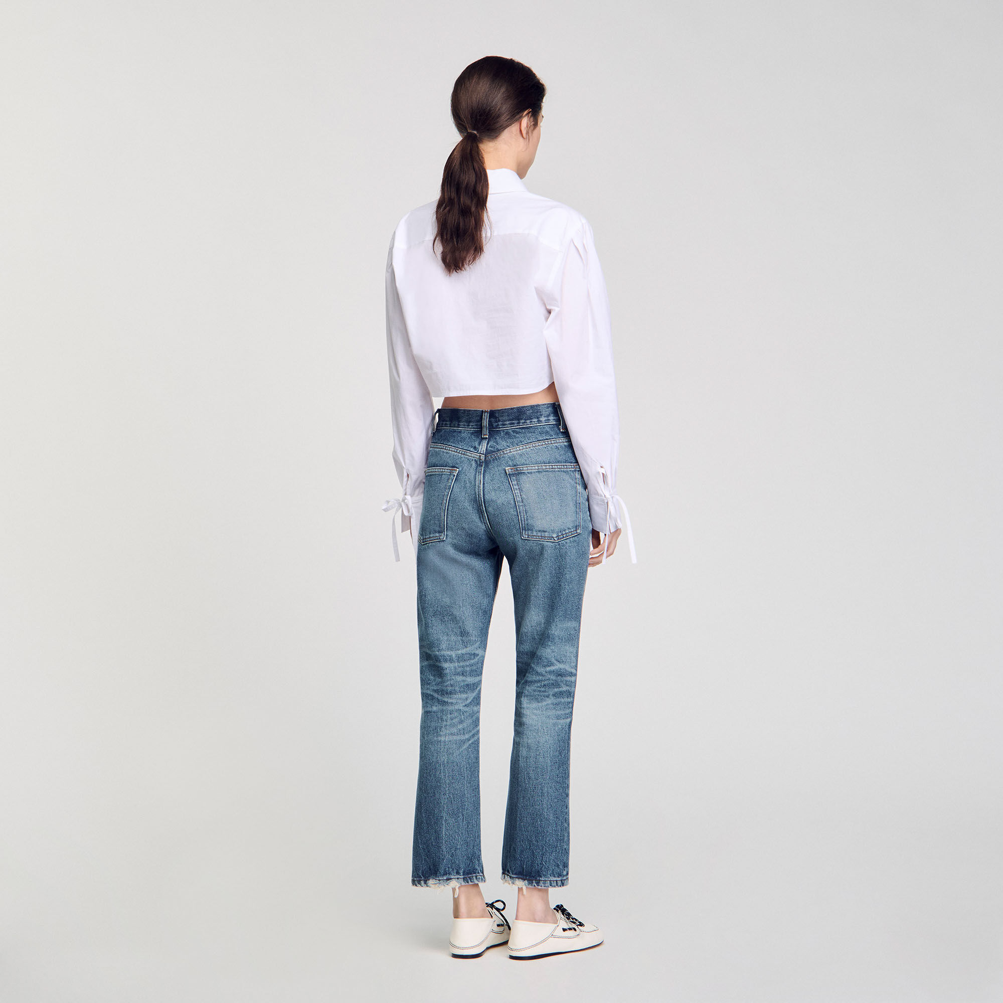Faded jeans