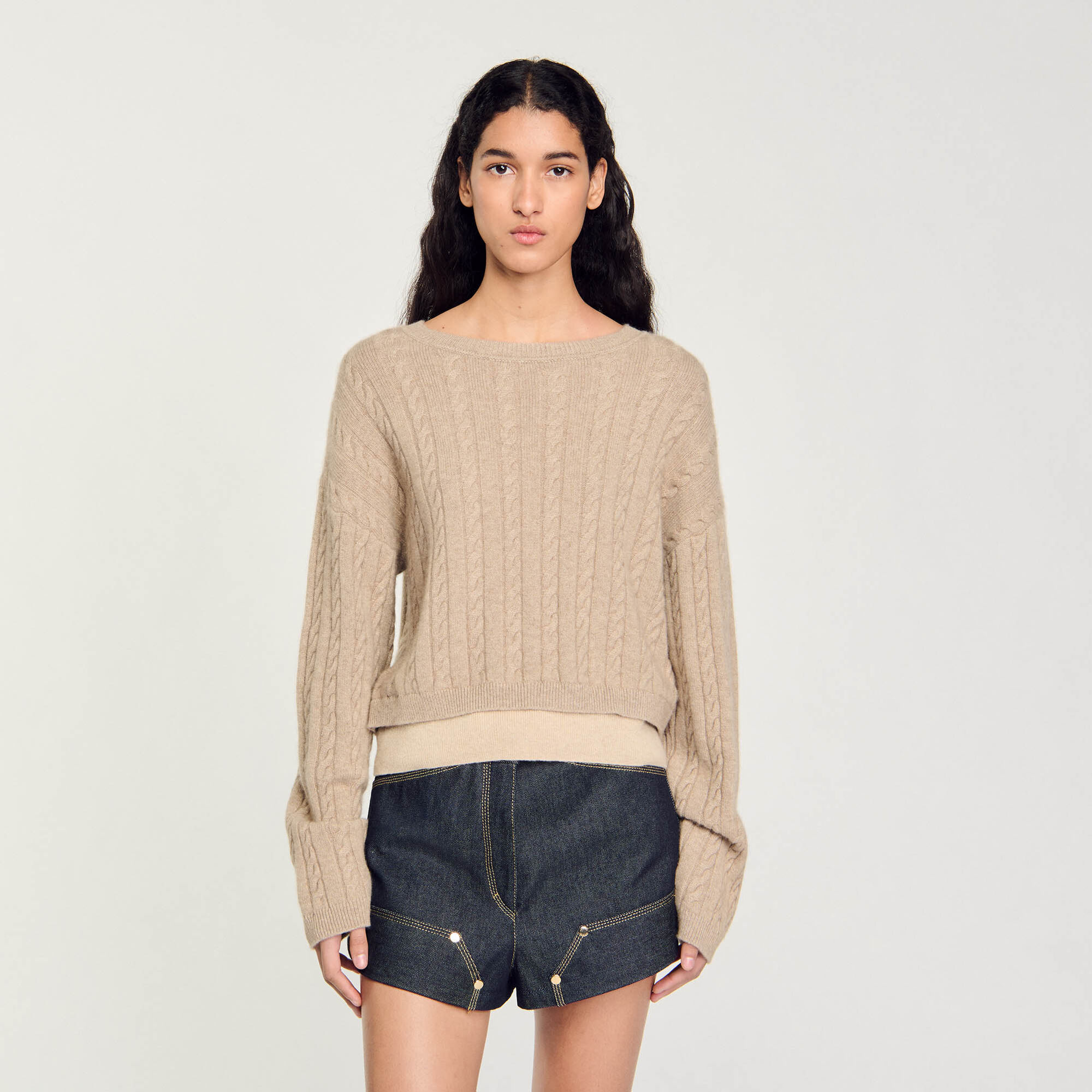 Wool and cashmere jumper