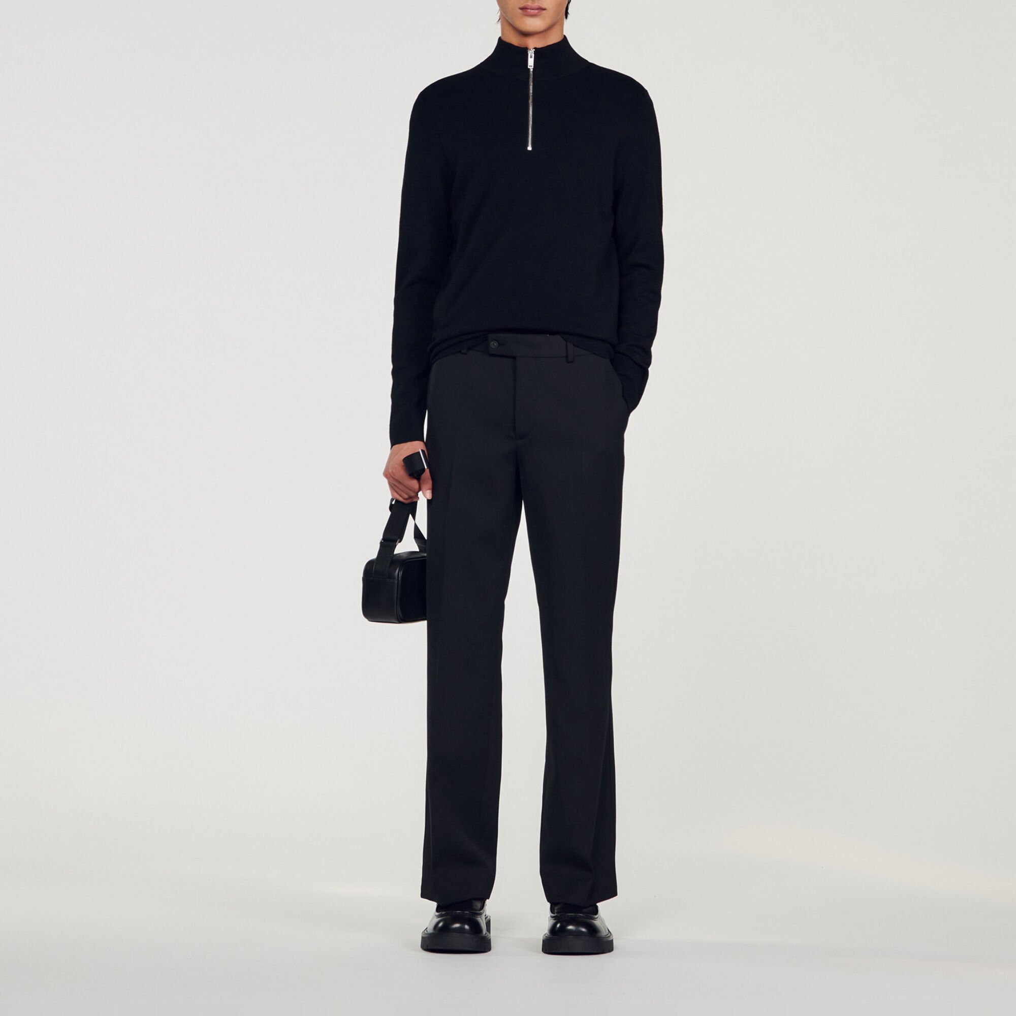 Half-zip jumper