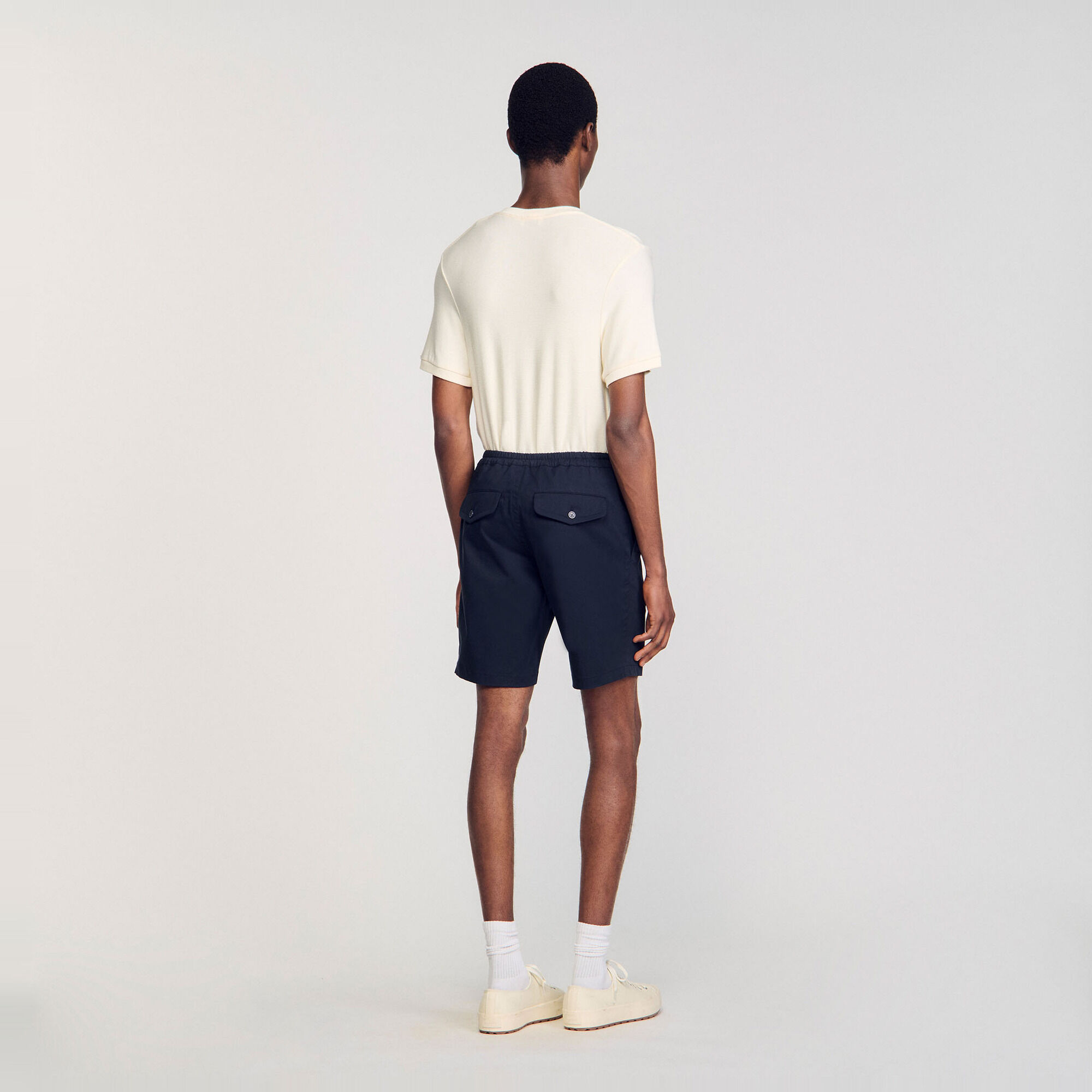 Cotton shorts - Men | Sandro