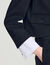 Short jacket with standing collar