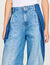 Jeans with contrasting panels
