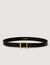 Leather belt
