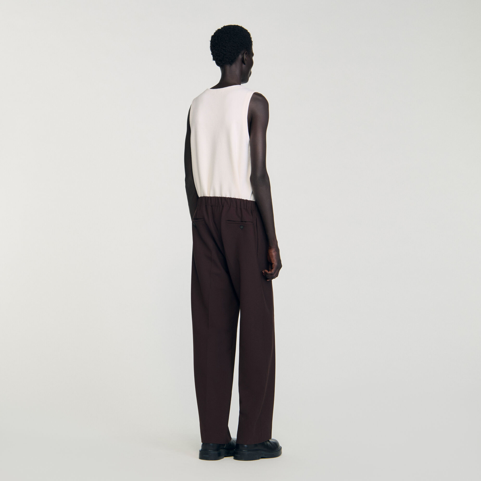 Wide-leg trousers