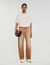 Faded cotton baggy jeans