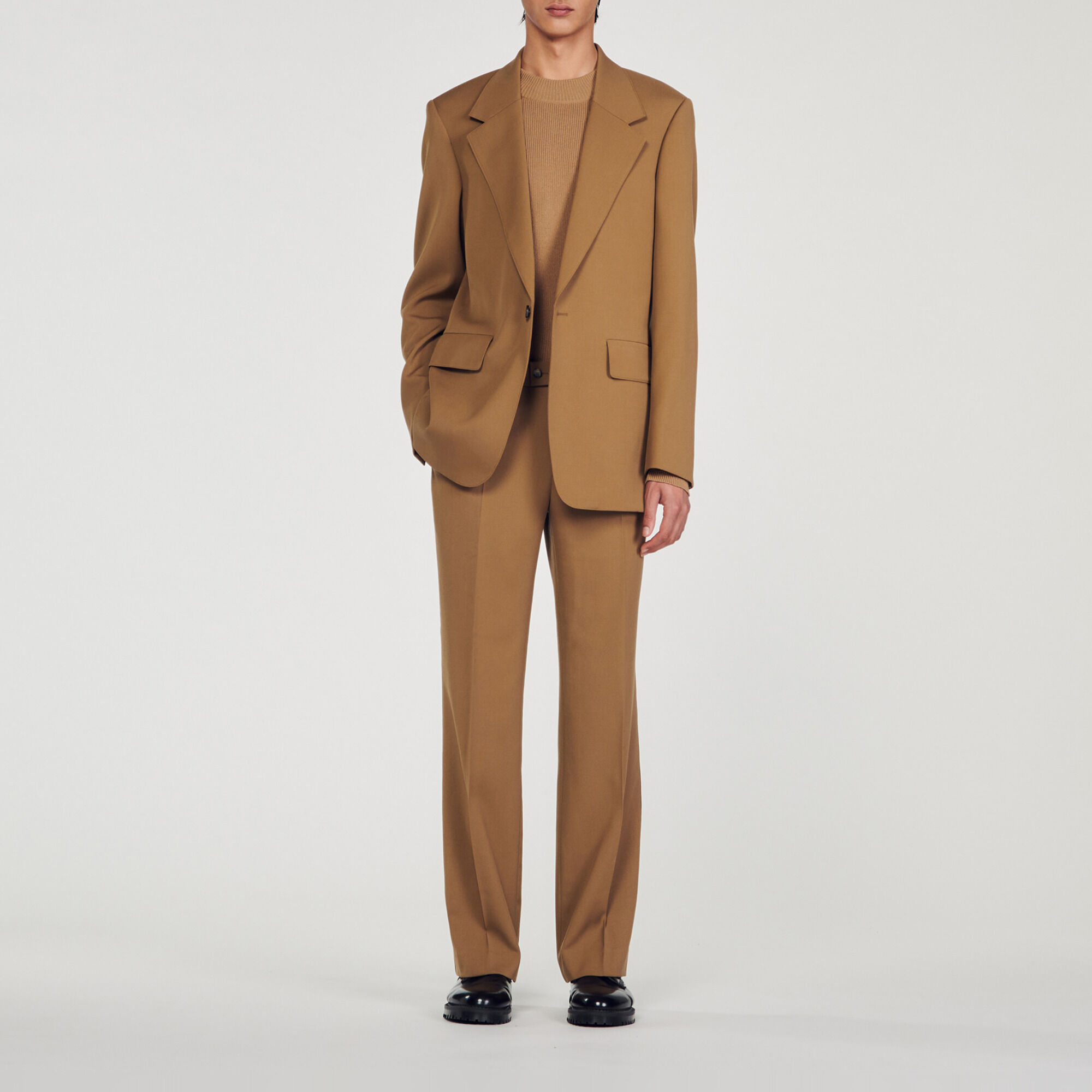 Wool suit jacket