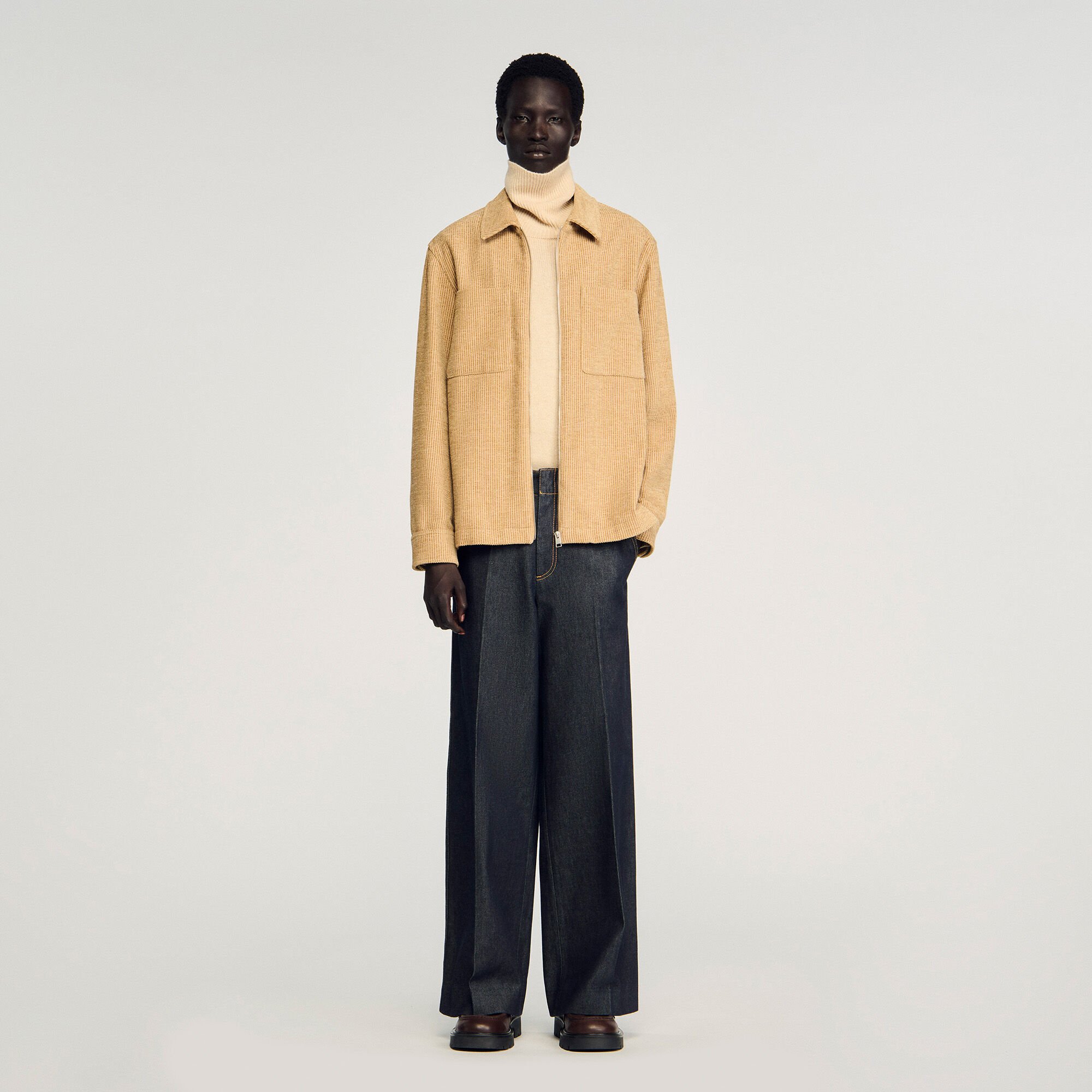 Corduroy overshirt