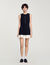 Two-tone tweed short dress