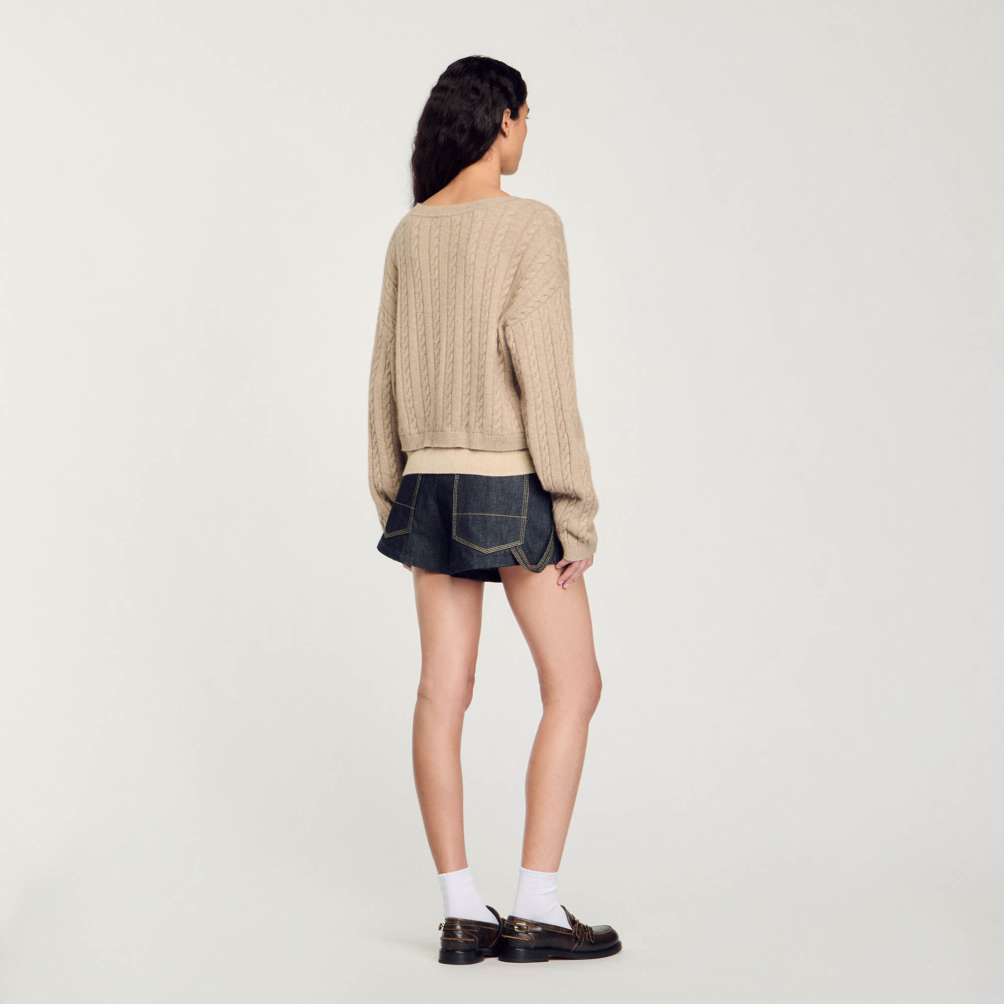 Wool and cashmere jumper