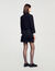 Short ruffled skirt