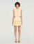 Short pleated skirt