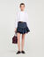 Cropped shirt with bow details