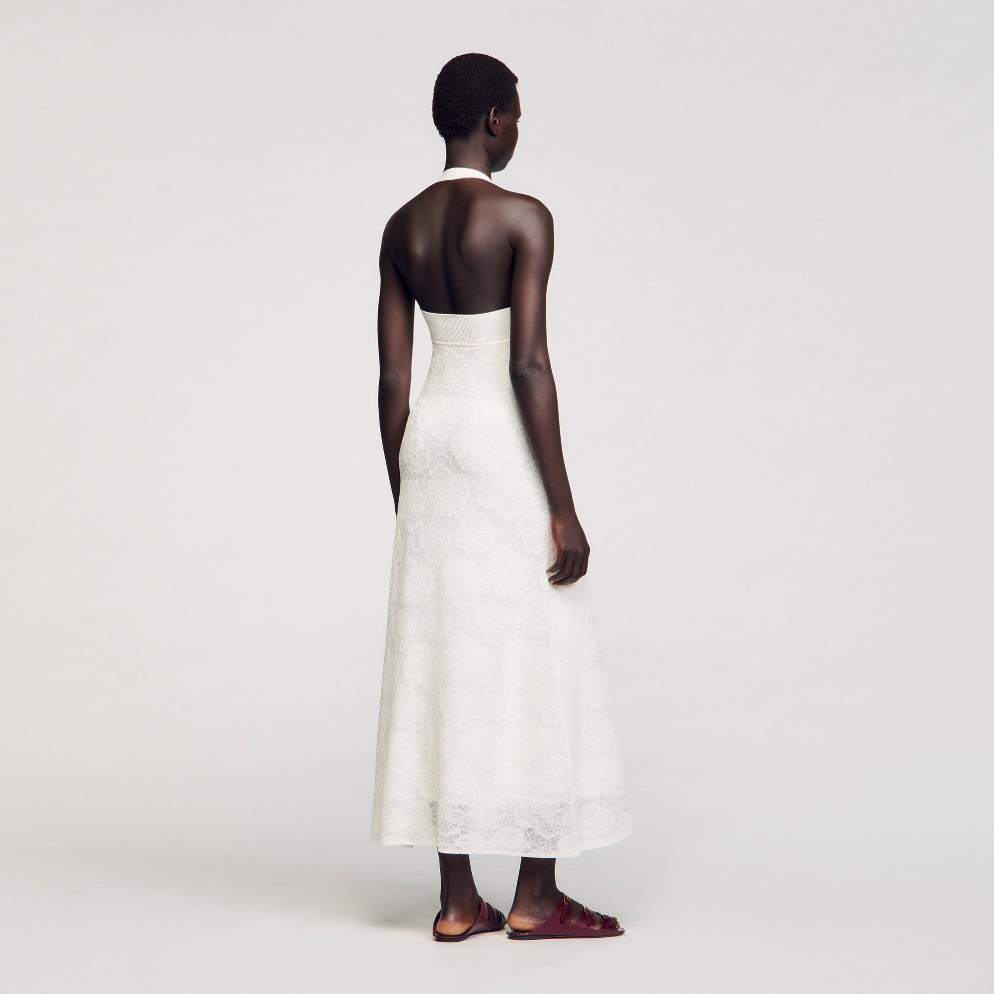 Long knit dress