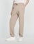 Embroidered fleece jogging bottoms