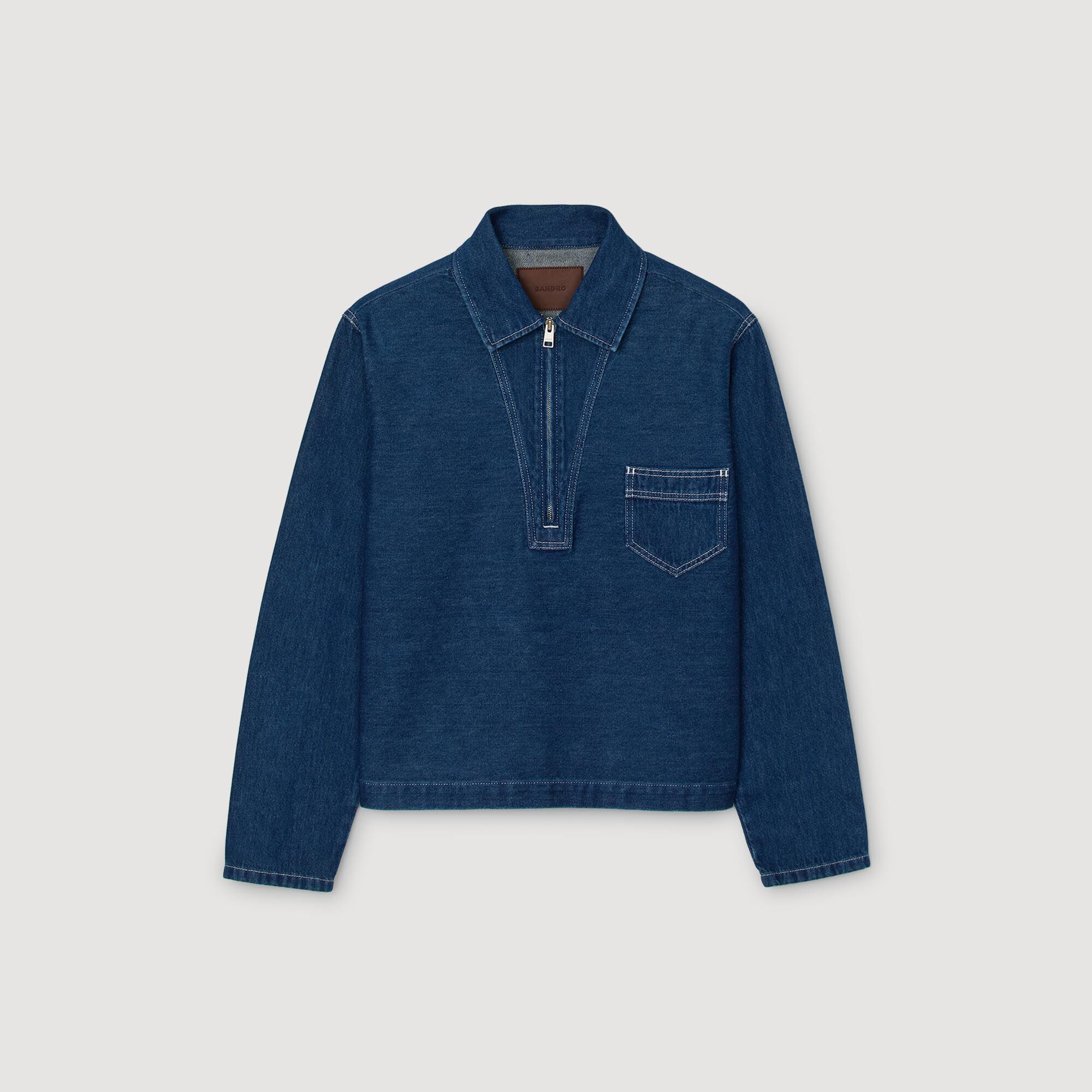 Denim tunic