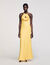 Ruffled maxi dress