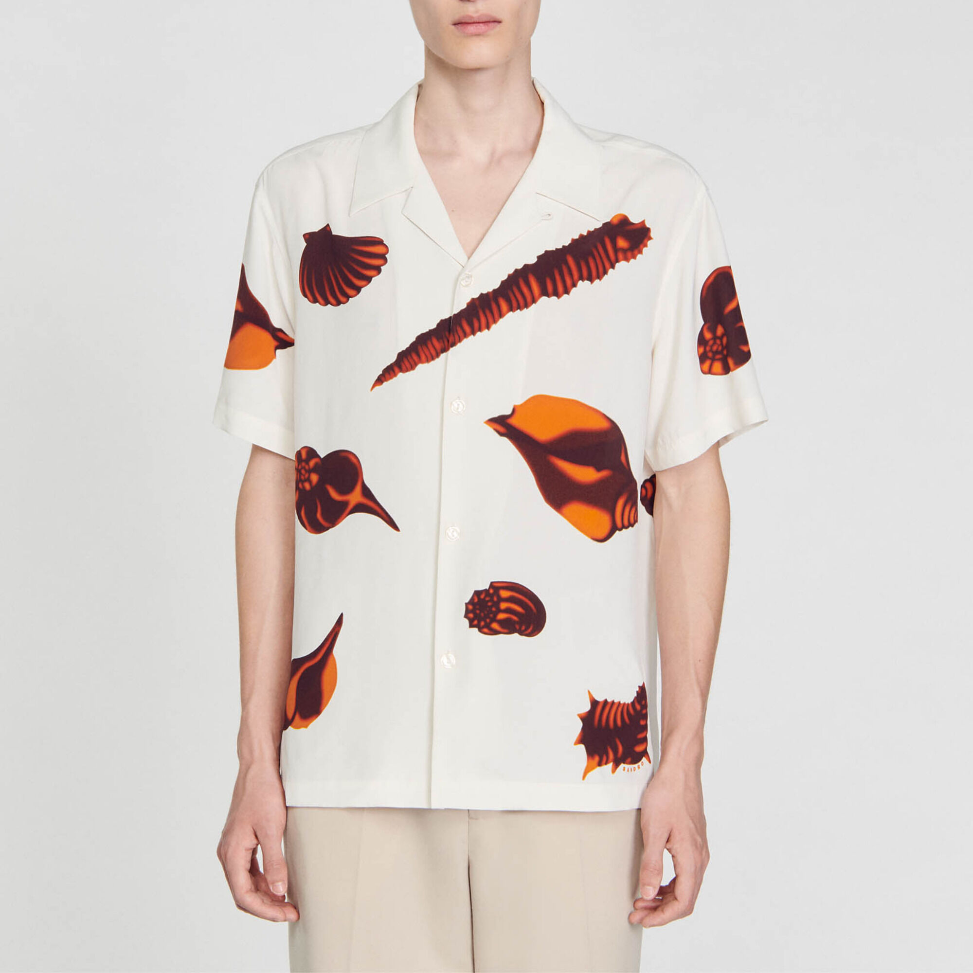 Seashell pattern shirt