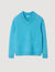 V-neck long-sleeve jumper