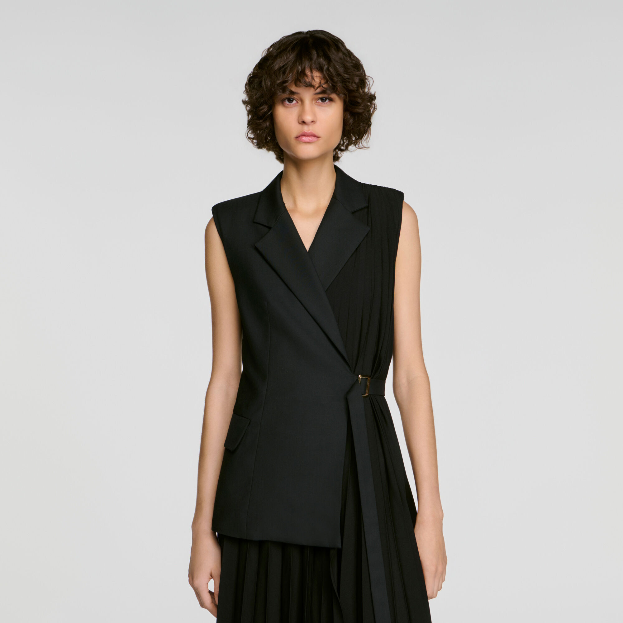 2-in-1 wraparound maxi dress