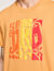 Wave print cotton T-shirt