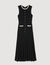 Long dress with crochet detailing