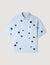 Loose-fit floral shirt
