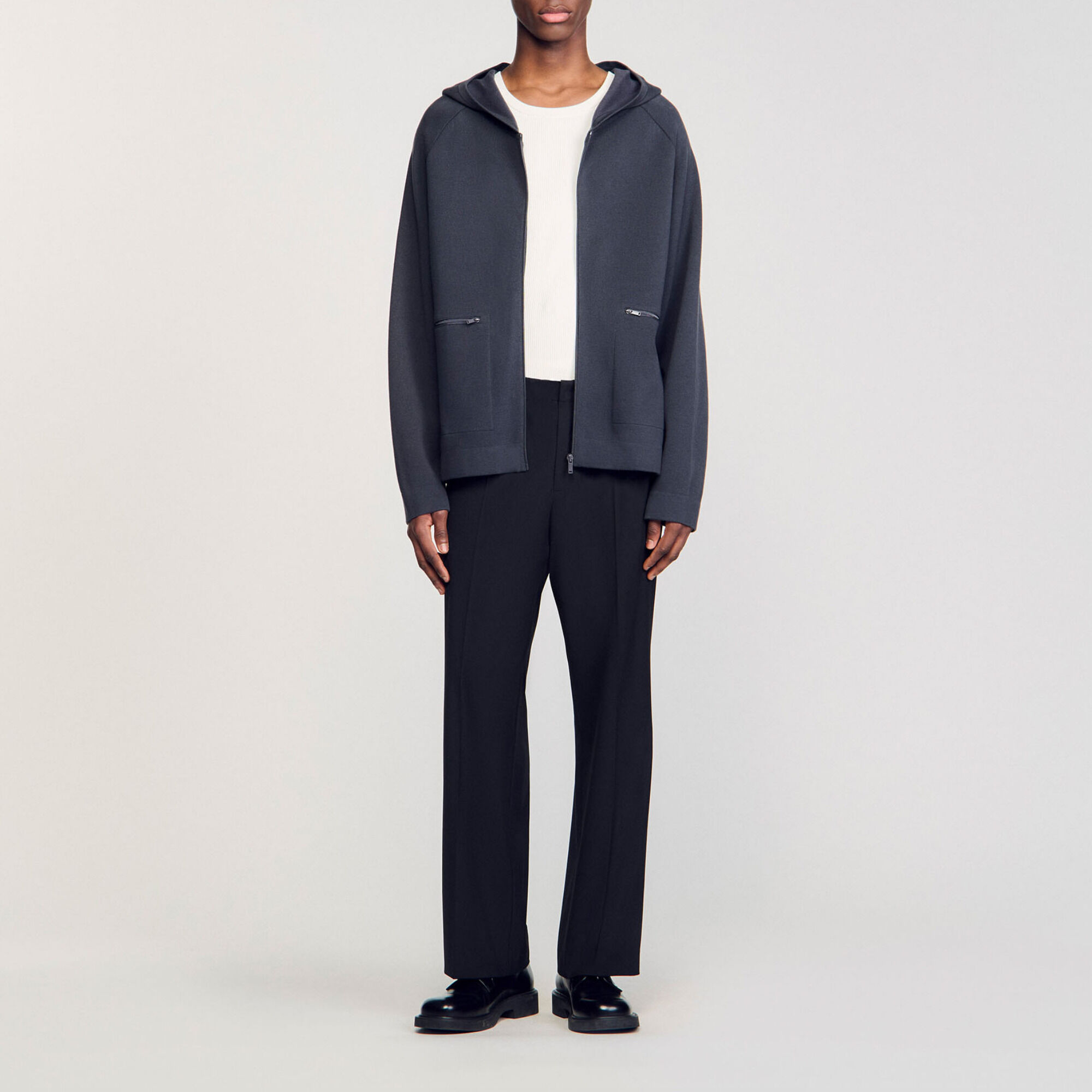 Milano knit hooded cardigan - Men | Sandro