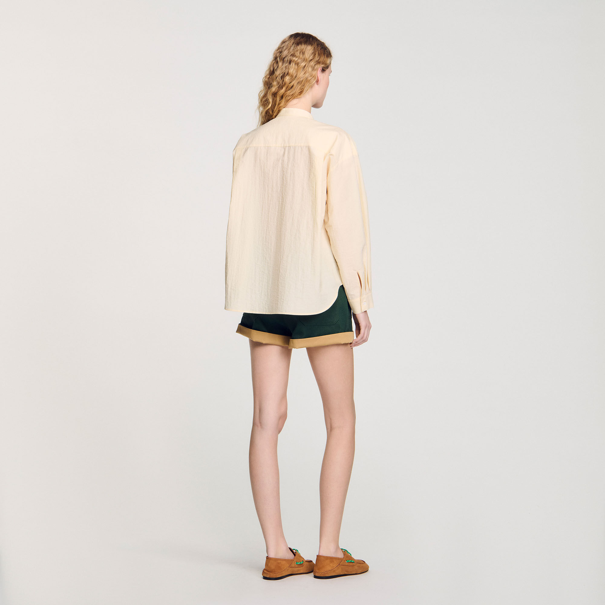 Jewellery detail shirt