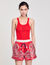 Rib knit vest top