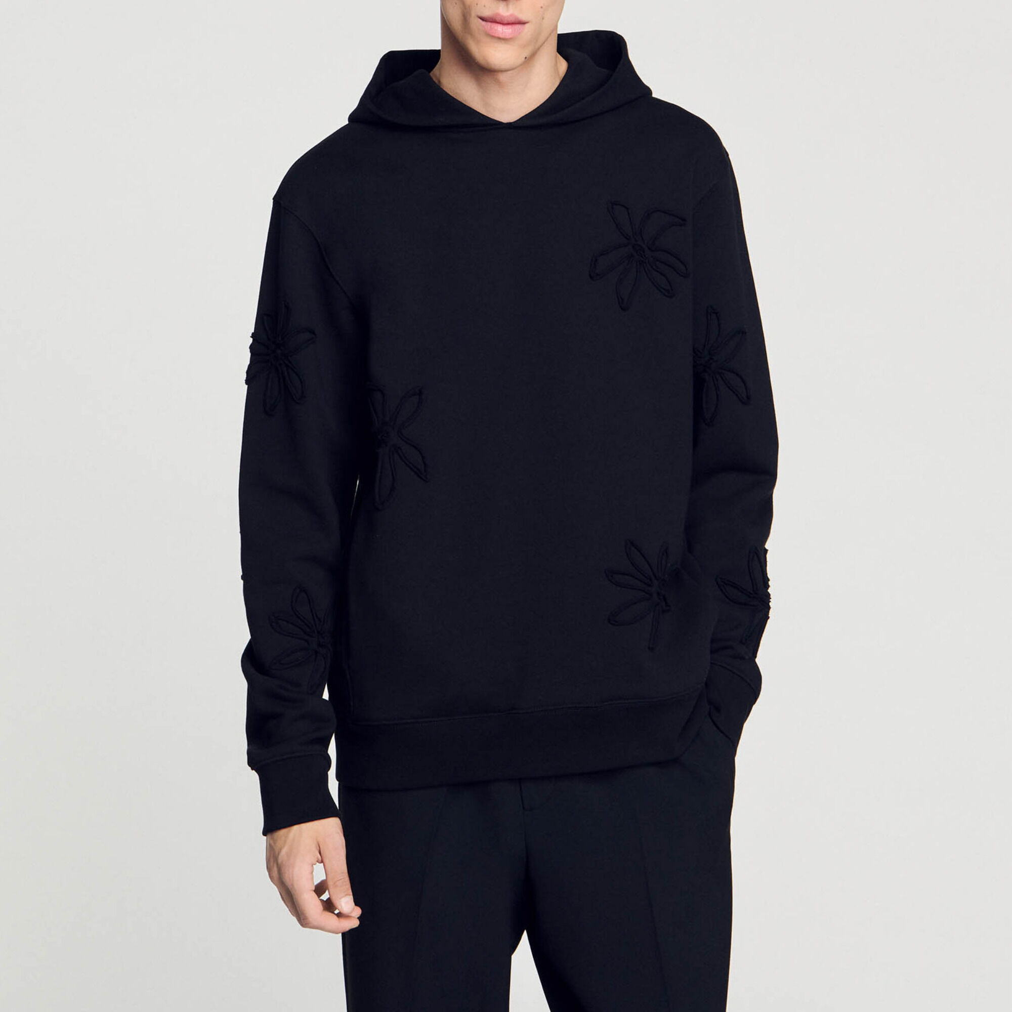 Floral hoodie - Men | Sandro