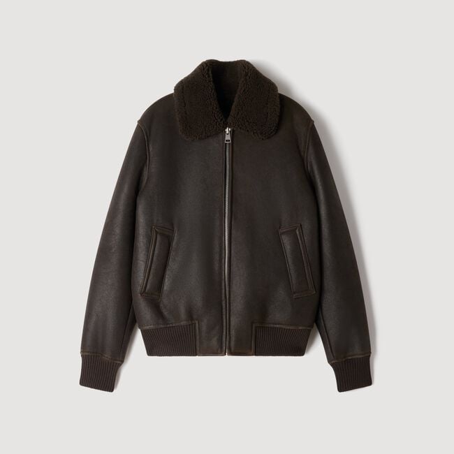Shearling jacket - Men | Sandro