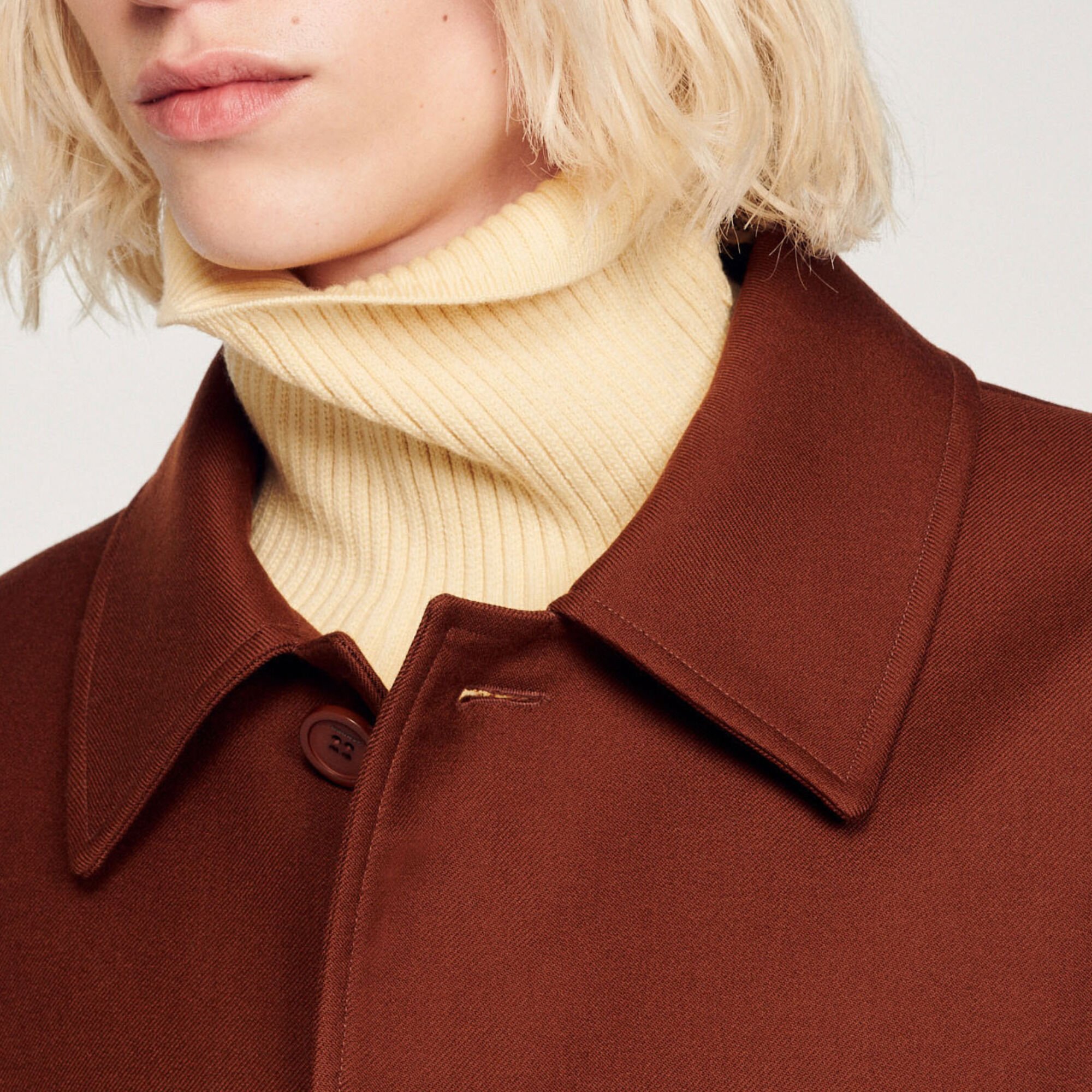Large overcoat