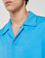 Floaty shirt with spread collar