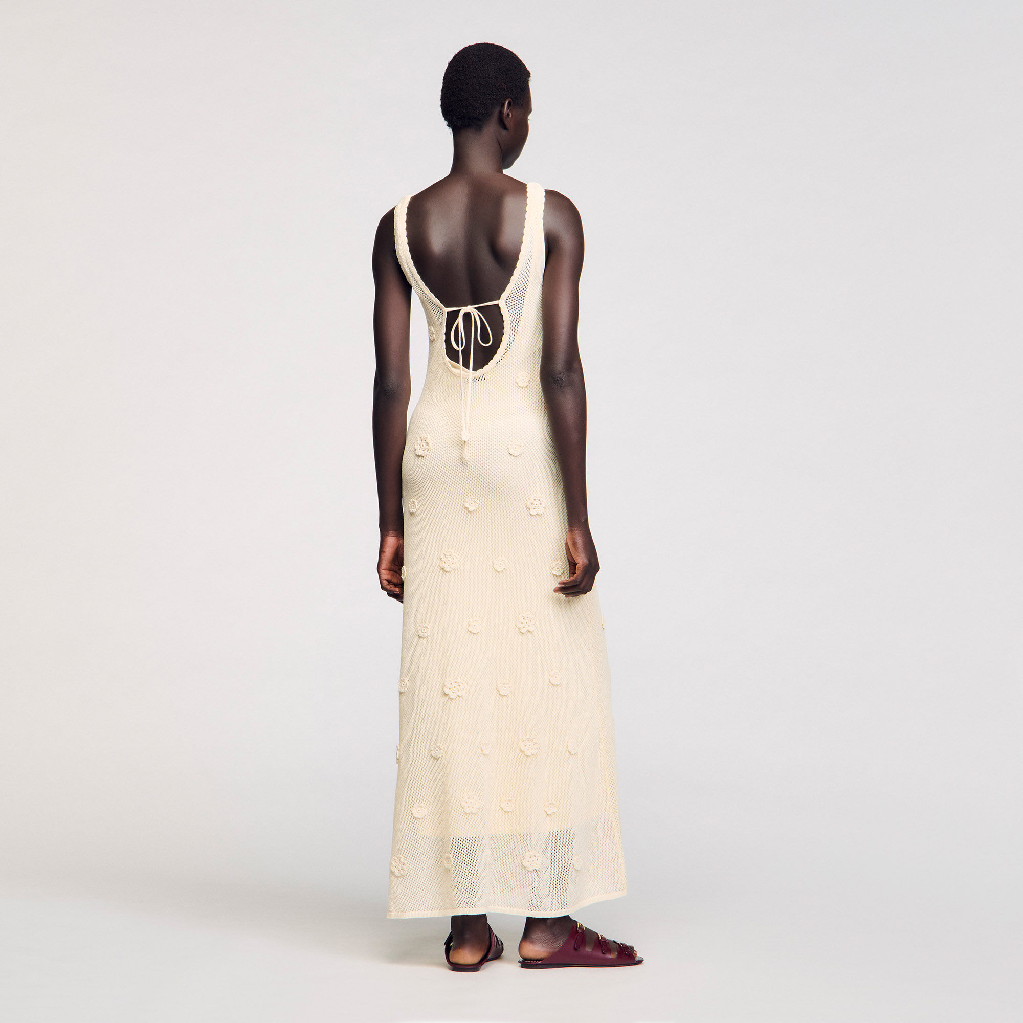 Knit maxi dress