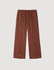 Elasticated wide-leg cotton trousers