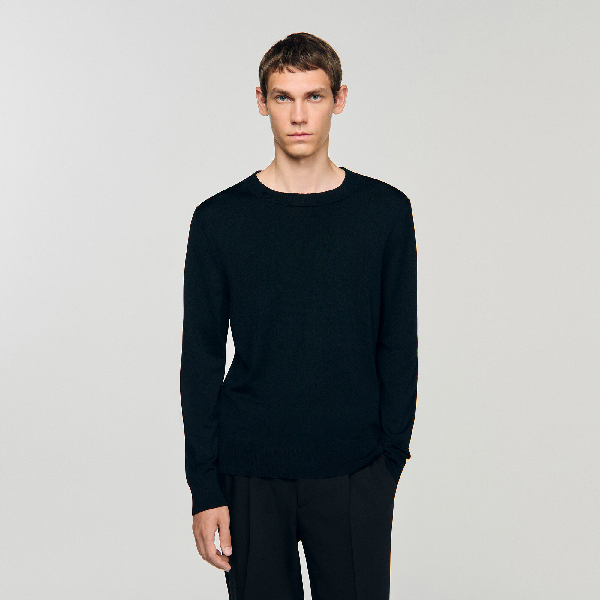 Fine knit jumper