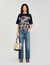Floral motif T-shirt