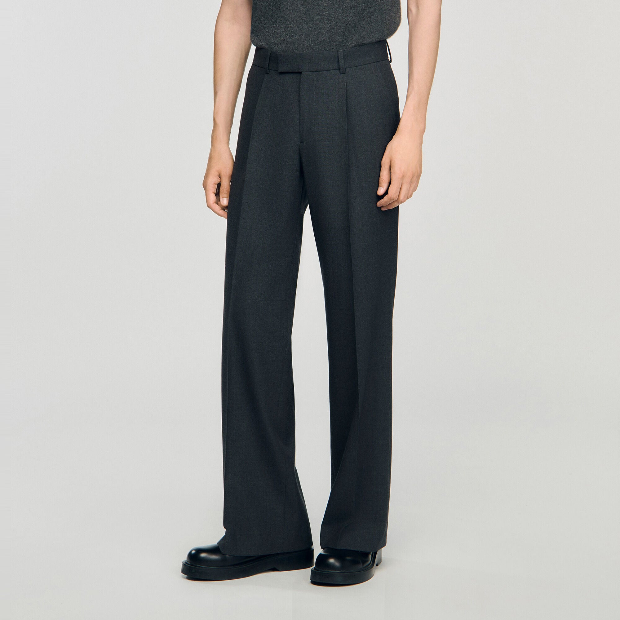 Wool suit trousers - Men | Sandro